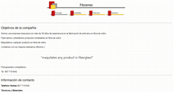 Desktop Screenshot of fibramex.sanimex.net